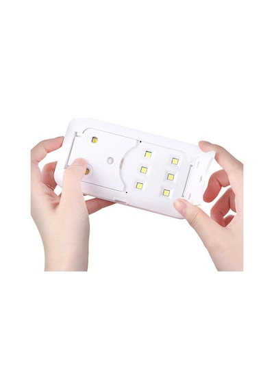 Xled Portatif Mini Uv Led Lamba Manikür Tırnak Kurutucu Siyah 36w