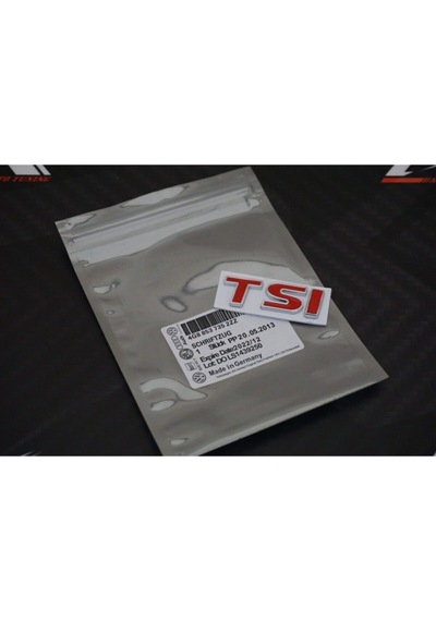 Tsi Bagaj Krom Metal 3m 3d Logo Amblem