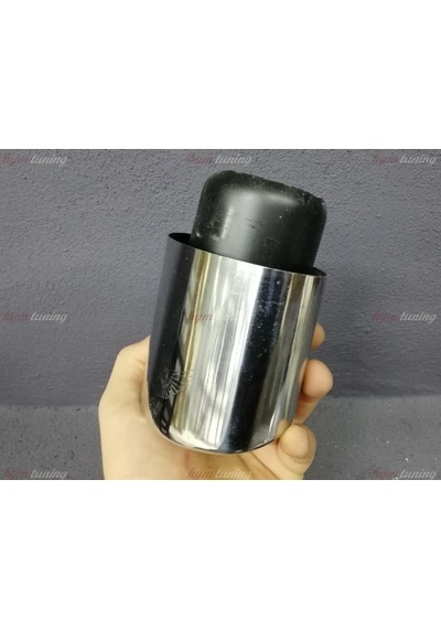 Tek Çıkışlı 105mm Egzoz Ucu Eğik Oval Ağız