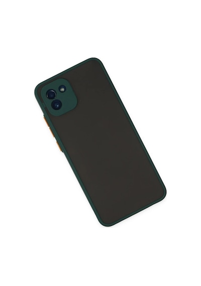 Samsung Uyumlu Galaxy A03 Kılıf Montreal Silikon Kapak - Yeşil 0.2M-Çok Renkli