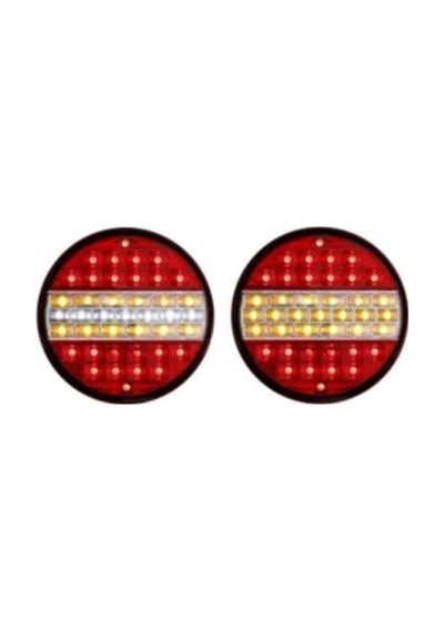 Ahmet Otomotiv Hamburger Tip Ledli Stop Lamba 24 Volt 4 Modlu 4 Adet