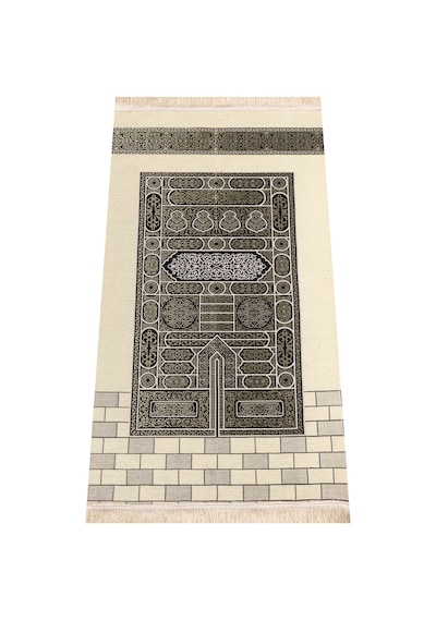 Kabe Desenli Ultra Plus Krem Şönil Seccade 17
