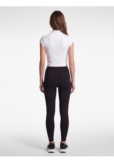 Koton Yarım Fermuarlı Slim Fit Dik Yaka Kısa Kollu Spor Tişört Beyaz 7wak10141nk