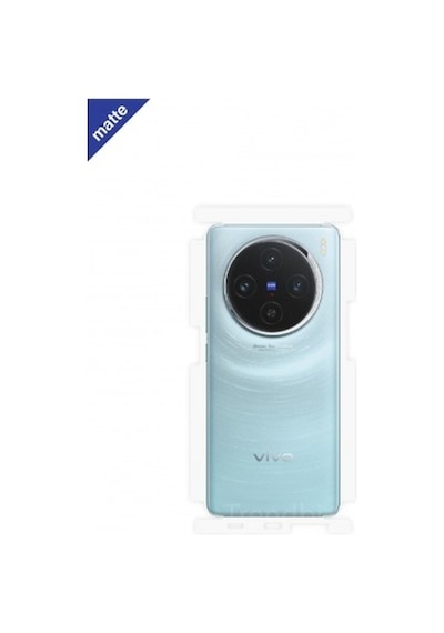 Vivo X100 Mat Arka Ve Yan Koruyucu Poliüretan Film