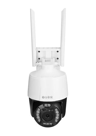 S-link Sl-ptz02 3mp 3.6 Lens Ptz Dome Hareket Algılamalı Tf Card Dual Band Wifi Ip Kamera Tuya
