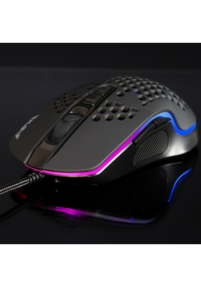 Rush Trepan RM404 12.800 DPI RGB Oyuncu Gaming Mouse