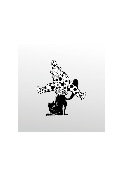 Folyo Sticker Palyanço 60cm Uzunluk Siyah
