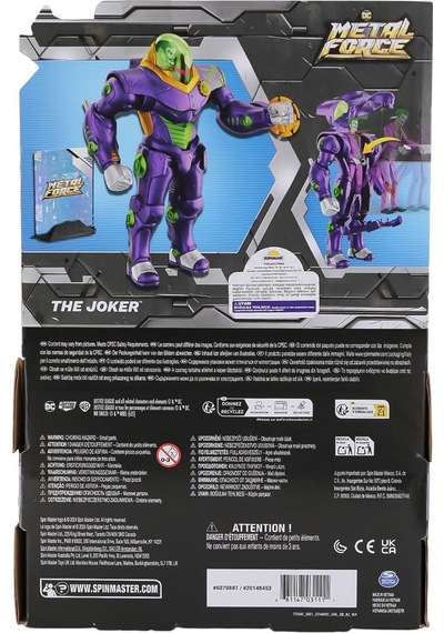 6070887 31111 Dc Metal Batman Force Figür Seti Captain Marvel