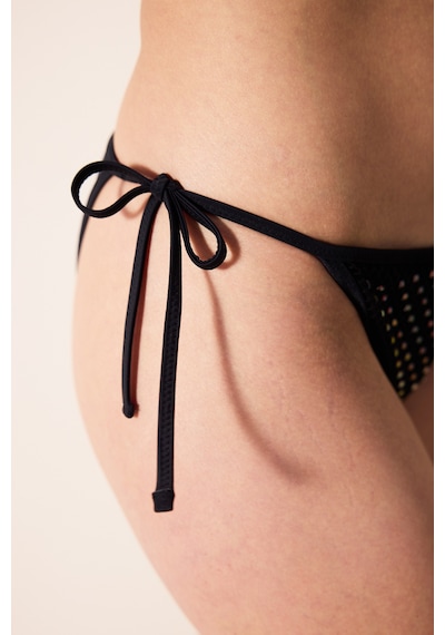 Penti Aceline Dokulu Ve Taşlı Siyah Bikini Altı - Gamze Erçel Koleksiyonu Plokj13l24ıy-bk5