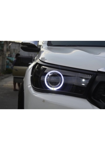 Femex Angel Halka 95Mm Cree Ledli Encıl Halka 2 Adet Parlak Beyaz