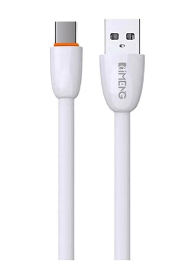 İmeng ML109 3.1 A Usb A To Type-C Data Ve Hızlı Şarj Kablosu Beyaz