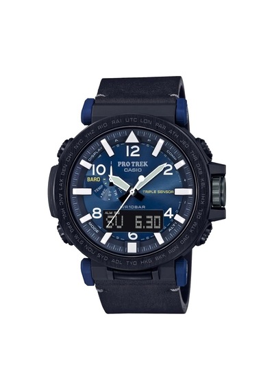 Casio Protrek Prg-650yl-2 Siyah Orijinal Deri Saat Kordonu Çok Renkli