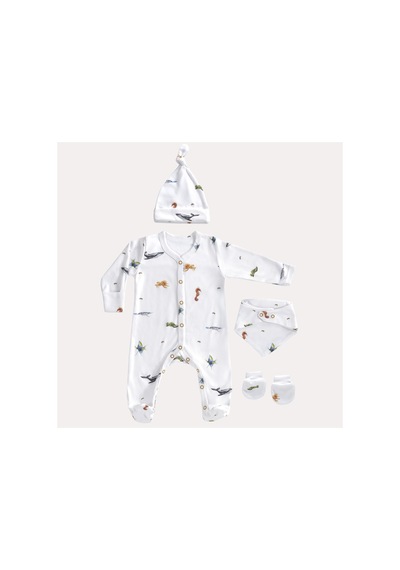 Mama Padre Marino Yenidoğan Mini Set - 4 Parça Renkli - 861047053 Renkli