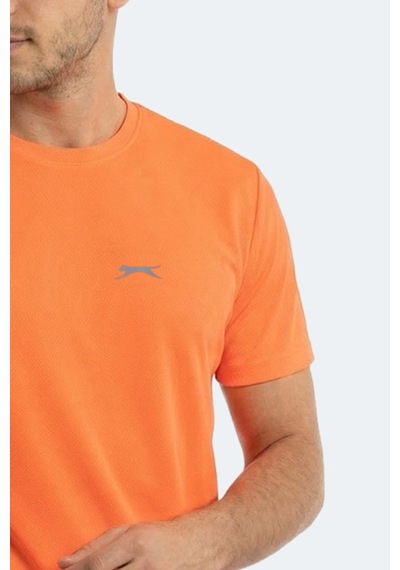 Slazenger Herrera Erkek Neon Turuncu Tişört
