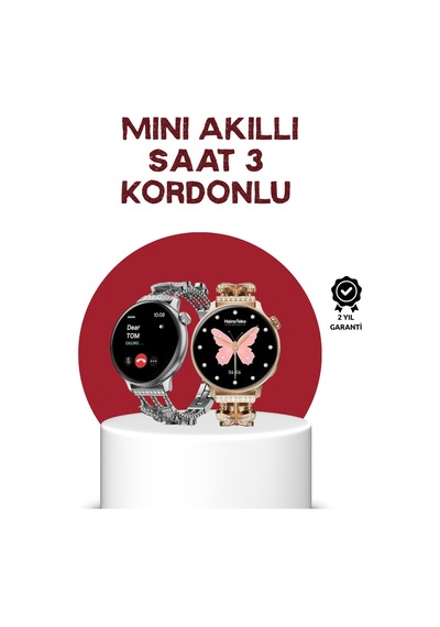 Akıllı Saat Dokunmatik Ekran, Spor Modu Ve Kalp Atış Sensörü