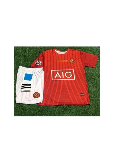 Manchester/united 2008 Moskova Finali Cristiano Ronaldo Çocuk For Beyaz
