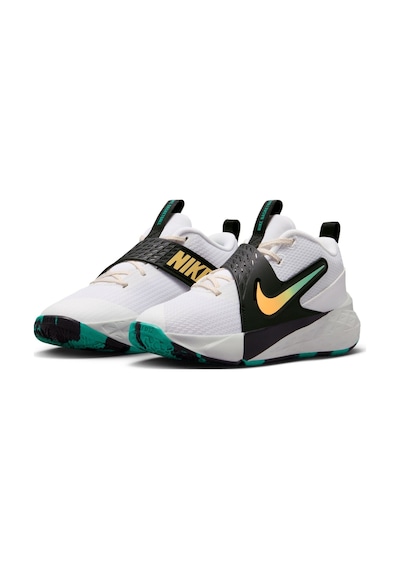Nike Team Hustle D 12 Gs Cırtlı Basketbol Ayakkabısı-sportxstore Beyaz