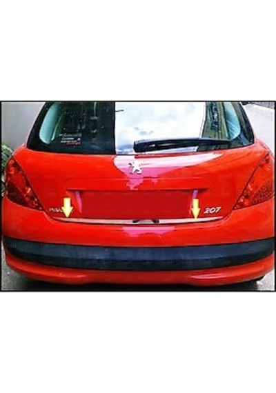Peugeot 207 Krom Bagaj Çıtası 2006 Sonrası