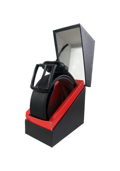 Fossil Siyah Suni Deri 4 Cm Erkek Kemeri-130cm Siyah