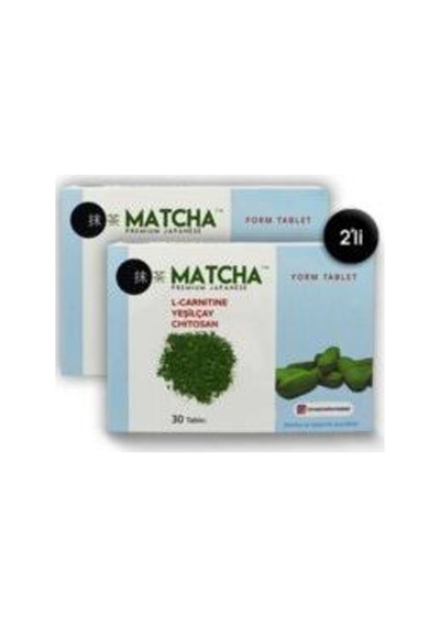 2 Adet Matcha Form Tablet 30x2 Kapsül