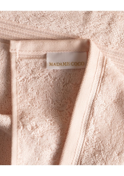 Madame Coco Clarette Banyo Havlusu - Pembe - 90x150 Cm 8684427003589 Pudra