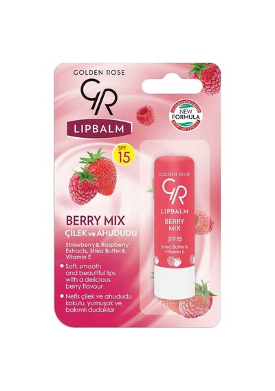Lip Balm No: 09 Berry Mix Spf 15 - Ahududu Ve Çilek Aromalı Dudak Nemlendiricisi
