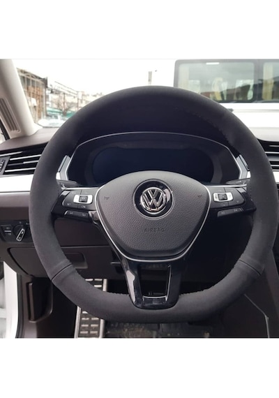 Volkswagen Passat Alcantara Nubuk Deri Direksiyon Dikimi