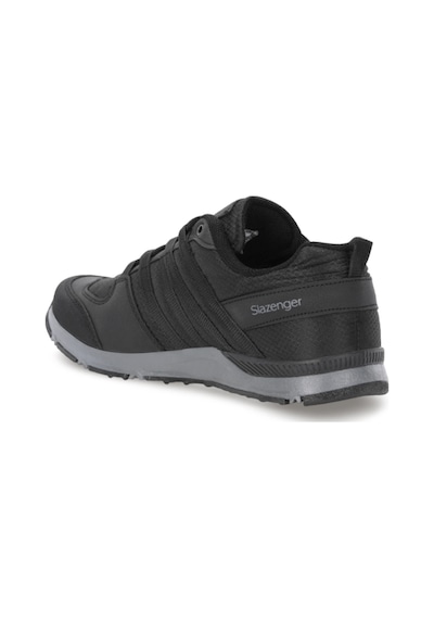 Slazenger Apex Erkek Siyah / Siyah Günlük Spor Ayakkabısı Siyah