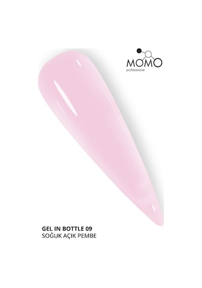Momo Professional Protez Tırnak Jeli Gel In Bottle No.9 Soft Pembe 18 Ml