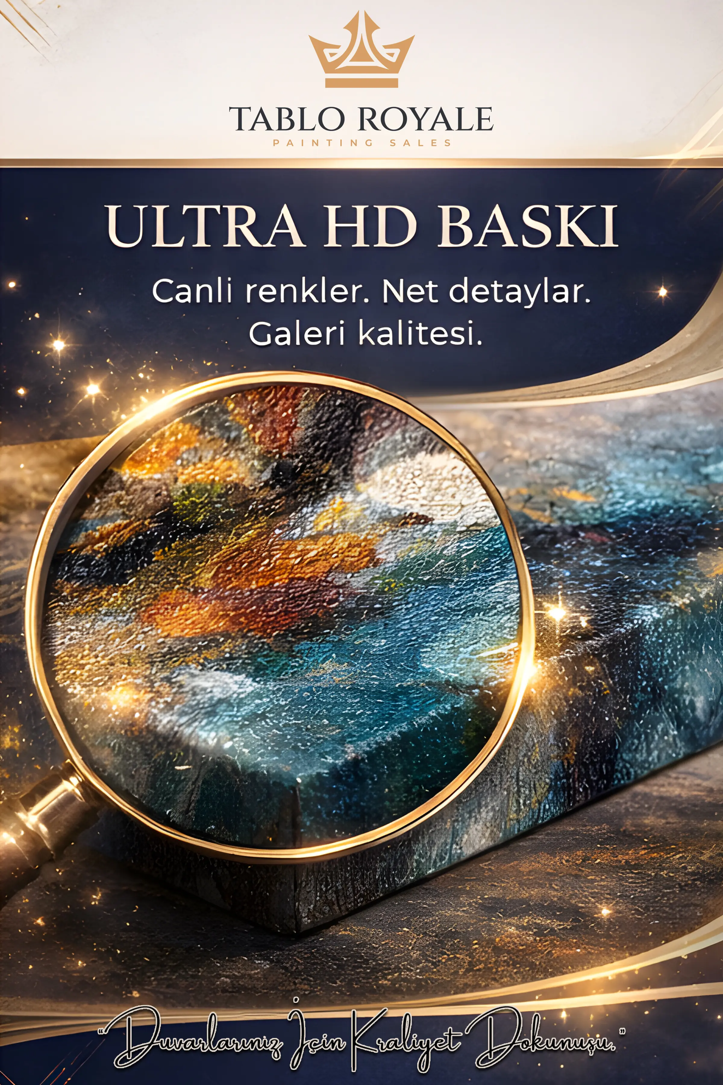 Camel Paket Kanvas Tablo-salon Tablo
