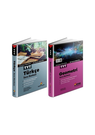 Aydın Tyt Türkçe + Geometri Soru Seti 2 Kitap 2023