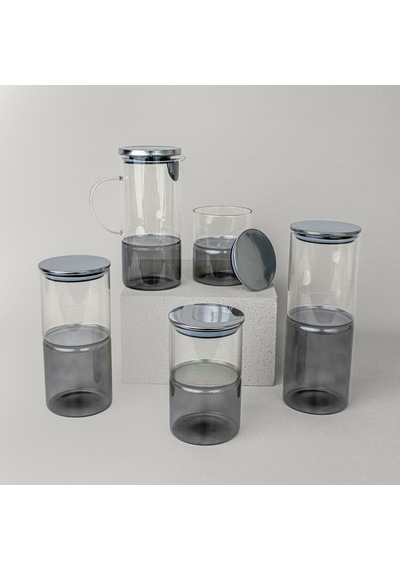 Linens Dichroic Cam 1440 Ml Kavanoz Füme