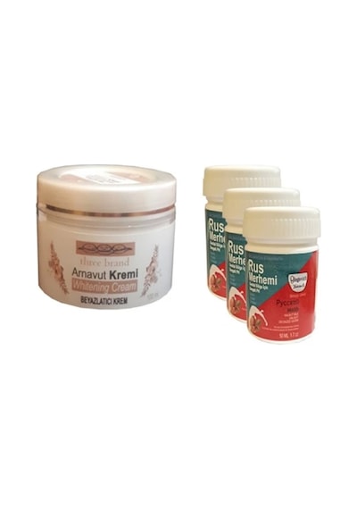 Three Brand Arnavut Kremi + Rus Merhemi 50 Ml 3 Adet