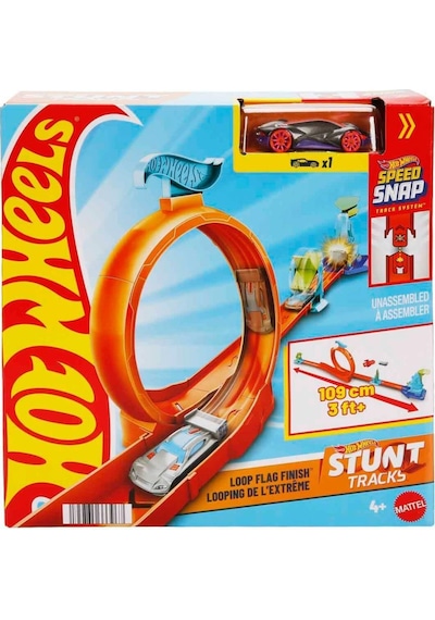 Hot Wheels Stunt Trucks Akrobatik Yarış Pisti Oyun Seti Jhk76-jhk77