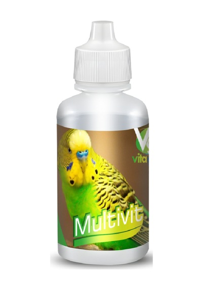 Kafes Kuşları İçin Multivitamin 50 Cc
