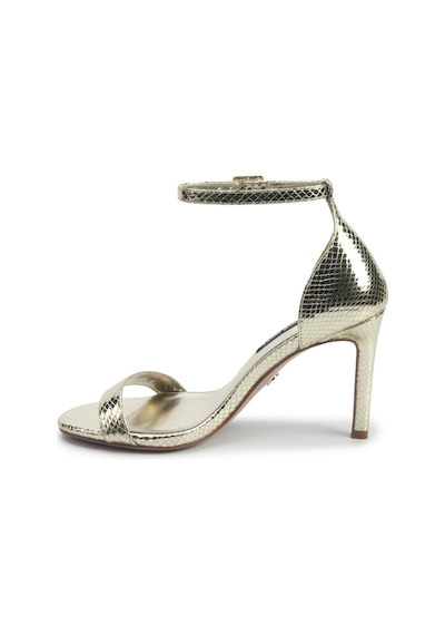 Nine West Isla2 5pr Altın Kadın Topuklu Sandalet 000000000102012519 Altın