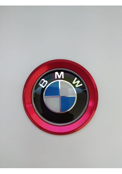 Bmw Direksiyon Logo Ve Çerçeve (Mavi-Beyaz)