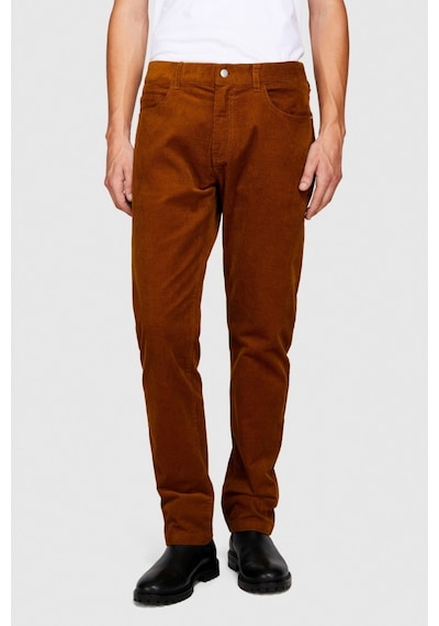 5 Cepli Regular Fit Kadife Pantolon Erkek Kahverengi T-shirt - 323a432xse01q Kahverengi