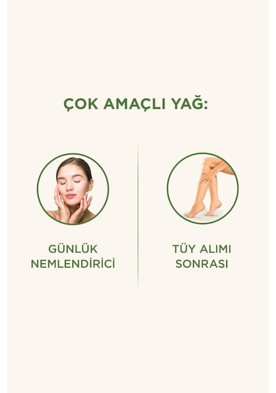 Veet Mucizevi Yağ Çok Amaçlı Nemlendirici Bakım Yağı 100 ML