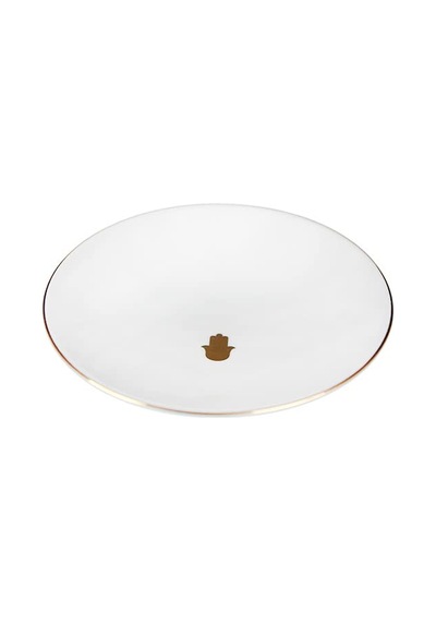 Porland Glamorous Turkuaz Çukur Tabak 20 Cm Sku: Smg8690010588401 Açık Gri