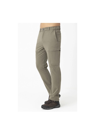 Crozwise Outdoor Düz Paça Erkek Alt Eşofman Haki 2240 Haki