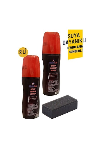 Hsnet Suya Dayanıklı Siyah Tampon Boyası Uygulama Süngerli