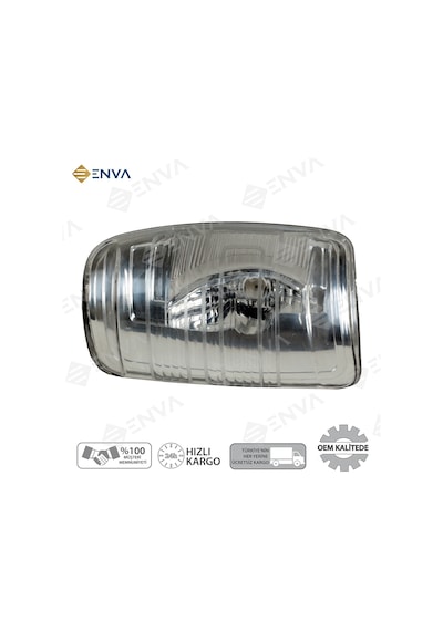Ford Transit V363 Sol Dikiz Ayna Sinyali 2014-2018 beyaz