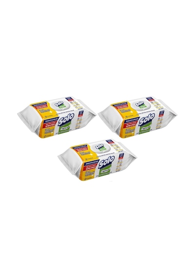 Yüzey Temizlik Havlusu - Mendili 100 Yaprak Limon & Portakal Tazeliği 3 Lü Set 300 Yaprak Diğer