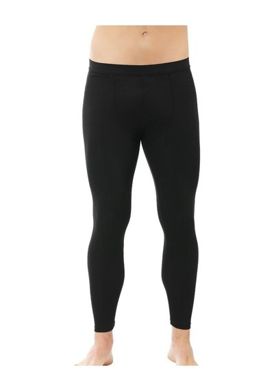 Özkan Underwear Özkan Erkek Termal Tayt Kışlık Termal Içlik Tayt Siyah Renk
