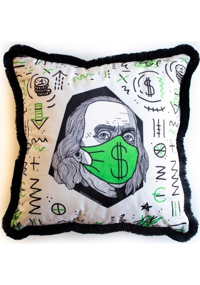Benjamin Franklin Kadife Yastık Dolgu Boncuk Elyaf, Uluslararası Yıkama Ve Solmama Sertifikası Çok Renkli