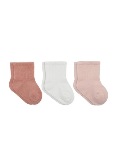 Bistyle 3'lü Dikişsiz Çorap 10138 Ekru-pembe
