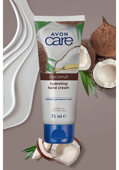Avon Care Hindistan Cevizi Yağı Vücut Losyonu 400 ML + Çok Amaçlı Krem 400 ML + El Kremi 75 ML