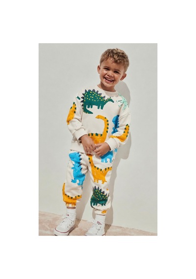 Luccokids Dinazorlu Takım Krem Krem