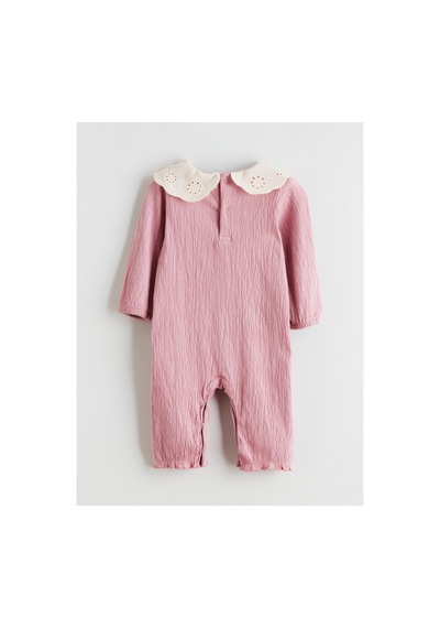 Alıta Cıty Farkıyla Lcw Baby Pembe Bebe Yaka Kız Bebek Tulum - 940159242